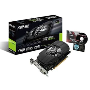 Asus GeForce GTX 1050 Ti 4GB Phoenix Fan Edition DVI-D HDMI DP 1.4 Gaming Graphics Card for $259 Asus GeForce GTX 1050 Ti 4GB Phoenix Fan Edition DVI-D HDMI DP 1.4 Gaming Graphics Card for $259