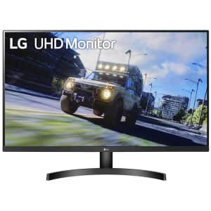 LG 31.5" 4K HDR FreeSync LED Monitor for $177