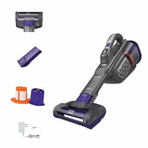 Black + Decker BLACK+DECKER dustbuster Handheld Vacuum for Pets, Cordless, AdvancedClean+, Gray (HHVK515JP07) for $114 Black + Decker BLACK+DECKER dustbuster Handheld Vacuum for Pets, Cordless, AdvancedClean+, Gray (HHVK515JP07) for $114