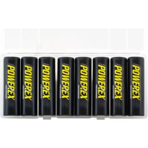 Powerex Low Self-Discharge Precharged AA Rechargeable Nimh Batteries, (MH-8AAP-BH) for $25 Powerex Low Self-Discharge Precharged AA Rechargeable Nimh Batteries, (MH-8AAP-BH) for $25