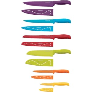Farberware 12-Piece Non-Stick Resin Knife Set for $24