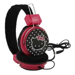 Hello Kitty Foldable Plush Headphones (35009) for $20