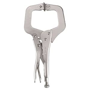 Olympia Tools 11" Locking C-Clamp, silver (11-411) for $13