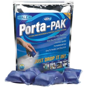 Walex Porta-Pak Holding Tank Deodorizer Drop-In 50-Pack for $41 Walex Porta-Pak Holding Tank Deodorizer Drop-In 50-Pack for $41