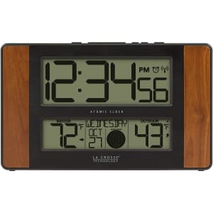 La Crosse Technology Atomic Digital Clock for $33 La Crosse Technology Atomic Digital Clock for $33