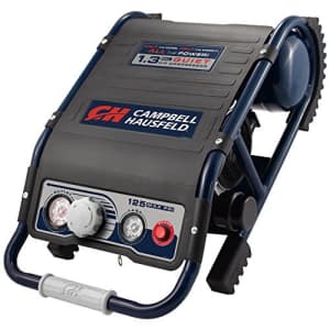 Campbell Hausfeld Quiet Air Compressor, Lightweight 29 Lbs, 1.3 gallon Slim Suitcase, Half The Noise, 4X The Life, for $450 Campbell Hausfeld Quiet Air Compressor, Lightweight 29 Lbs, 1.3 gallon Slim Suitcase, Half The Noise, 4X The Life, for $450