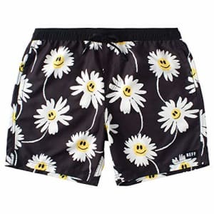 NEFF Men's Standard Daily Hot Tub Board Shorts for Swimming, Daisy/Black, X-Large for $39 NEFF Men's Standard Daily Hot Tub Board Shorts for Swimming, Daisy/Black, X-Large for $39