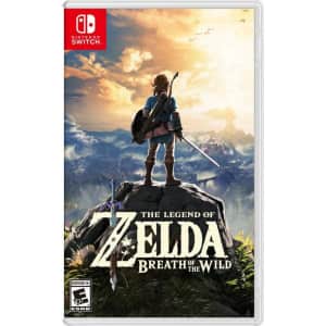The Legend of Zelda: Breath of the Wild for Nintendo Switch for $40 The Legend of Zelda: Breath of the Wild for Nintendo Switch for $40