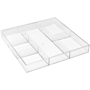 Whitmor 6-Section Clear Drawer Organizer for $13