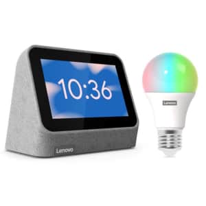 Lenovo Smart Clock Gen 2 w/ Color-Changing Smart Bulb for $56 Lenovo Smart Clock Gen 2 w/ Color-Changing Smart Bulb for $56