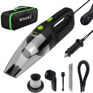 Klenky 115-Watt Portable Car Vacuum Cleaner for $30 Klenky 115-Watt Portable Car Vacuum Cleaner for $30