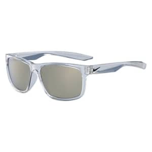 Nike Essential Chaser M Square Sunglasses, Clear, 59 mm for $100