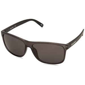 Skechers Men's Se6015 Square Sunglasses, Black, 59 mm for $18