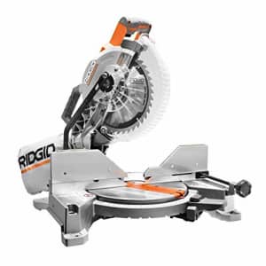 Ridgid 15 Amp 10 in. Dual Miter Saw with LED Cut Line Indicator for $246