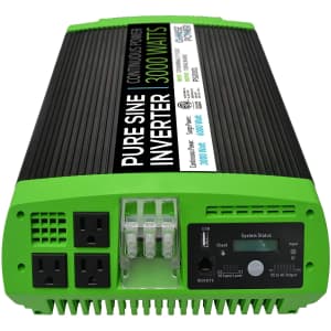 GoWise Power 3000W Continuous Pure Sine Wave Inverter for $311