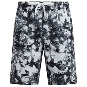 Kanu Surf mens Mirage (Regular & Extended Sizes) fashion swim trunks, Seafoam Black, 4X US for $12