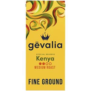 Gevalia Special Reserve Kenya Single Origin Mild Medium Roast Fine Ground Coffee (10 oz Bag) for $9