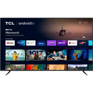 TCL Class 4-Series 55S446 55" 4K HDR LED UHD Android Smart TV for $320