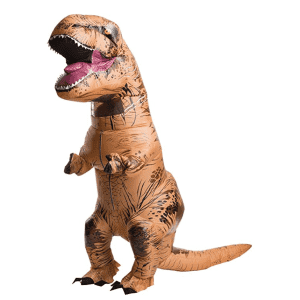 Rubie's Jurassic World Adult Inflatable T-Rex Costume for $105 Rubie's Jurassic World Adult Inflatable T-Rex Costume for $105