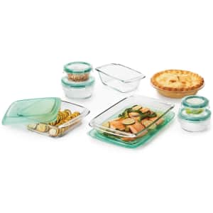 OXO Good Grips Bake, Serve, and Store 14-Piece Glass Bakeware Set for $66...or less OXO Good Grips Bake, Serve, and Store 14-Piece Glass Bakeware Set for $66...or less