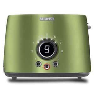 Sencor STS6050GG Premium Metallic 2-slot High Lift Toaster with Digital Button and Toaster Rack, for $81 Sencor STS6050GG Premium Metallic 2-slot High Lift Toaster with Digital Button and Toaster Rack, for $81