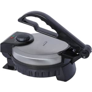Brentwood Appliances 8" Stainless Steel Nonstick Electric Tortilla Maker for $33 Brentwood Appliances 8" Stainless Steel Nonstick Electric Tortilla Maker for $33