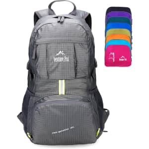 Venture Pal 35L Ultralight Packable Sports Backpack for $27