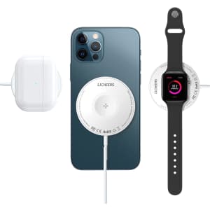 Licheers 3-in-1 15W Magnetic Wireless Charging Pad for $26 Licheers 3-in-1 15W Magnetic Wireless Charging Pad for $26