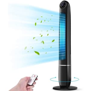 Trustech 48" Oscillating Tower Fan for $80 Trustech 48" Oscillating Tower Fan for $80