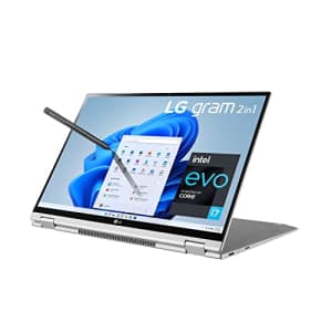 LG Gram 16T90P - 16" WQXGA (2560x1600) 2-in-1 Lightweight Touch Display Laptop, Intel evo with 11th for $2,000