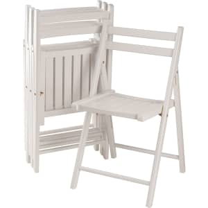 Winsome Robin 4-Piece Folding Chair Set for $125