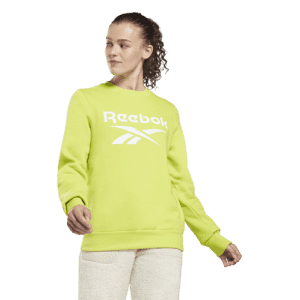 Reebok Women's Identity Logo Fleece Sweatshirt for $15