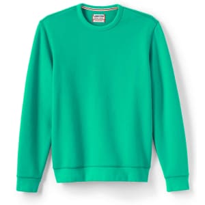 Lands' End Men's Serious Sweats Crewneck Sweatshirt for $8 Lands' End Men's Serious Sweats Crewneck Sweatshirt for $8