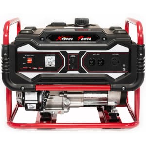XtremepowerUS 3,500W Gas Generator w/ Roll Cage for $300