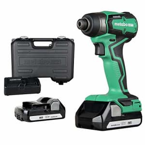 Metabo HPT Cordless 18V Impact Driver | Sub-Compact | Brushless Motor | Lithium-Ion Batteries | for $79