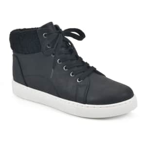 Sonoma Goods For Life Women's Kinsleyy Faux-Fur High Top Sneakers for $7