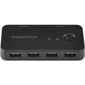 Insignia 4-Port USB 3.0 Switch for $20