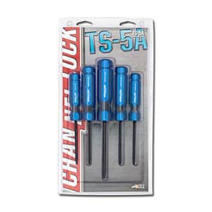 Channellock TS-5A Professional Precision TORX Screwdriver Set, 5-Pieces for $22 Channellock TS-5A Professional Precision TORX Screwdriver Set, 5-Pieces for $22
