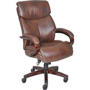 La-Z-Boy Executive Chair, Leather Mahogany for $265 La-Z-Boy Executive Chair, Leather Mahogany for $265