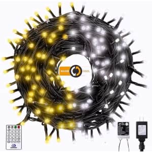 XWCHUY 66-Foot Dual Color LED String Lights for $13 XWCHUY 66-Foot Dual Color LED String Lights for $13