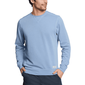 Eddie Bauer Men's Camp Fleece Riverwash Sweatshirt for $20 Eddie Bauer Men's Camp Fleece Riverwash Sweatshirt for $20