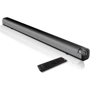Chaowei 37" Bluetooth 5.1 Wireless 3D TV Soundbar for $100