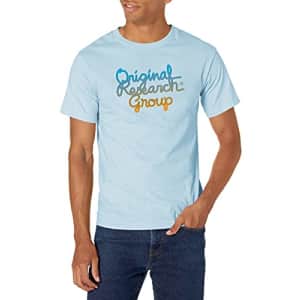 LRG Lifted Research Group Men's Graphic Design Logo T-Shirt, Powder Blue Original, 3XL for $9