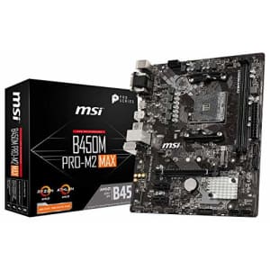 MSI ProSeries AMD Ryzen 1st and 2ND Gen AM4 M.2 USB 3 DDR4 D-Sub DVI HDMI micro-ATX Motherboard for $69