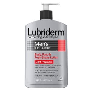 Lubriderm Men's 16-oz. 3-in-1 Lotion for $19 Lubriderm Men's 16-oz. 3-in-1 Lotion for $19