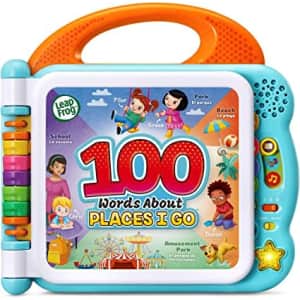 LeapFrog 100 Words About Places I Go Electronic Book Toy for $10