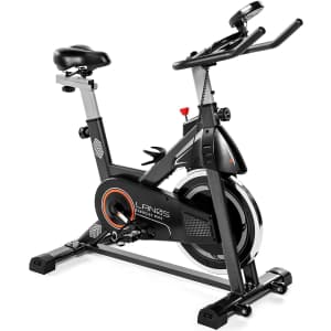 Lanos Stationary Indoor Exercise Bike for $199