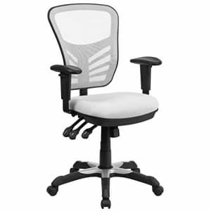 Flash Furniture White Mid-Back Mesh Chair for $184