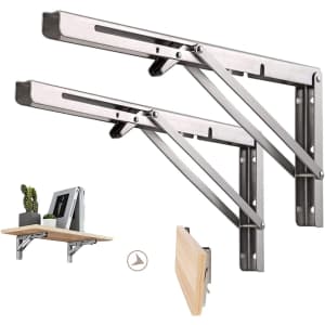 Domisl Folding Shelf Bracket 2-Pack from $12 Domisl Folding Shelf Bracket 2-Pack from $12