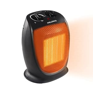 PELONIS PHTA1ABB Portable, 1500W/900W, Quiet Cooling & Heating Mode Space Heater for All Season, for $40
